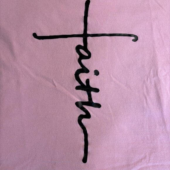 Pink Faith T-Shirt - Picture 2 of 5
